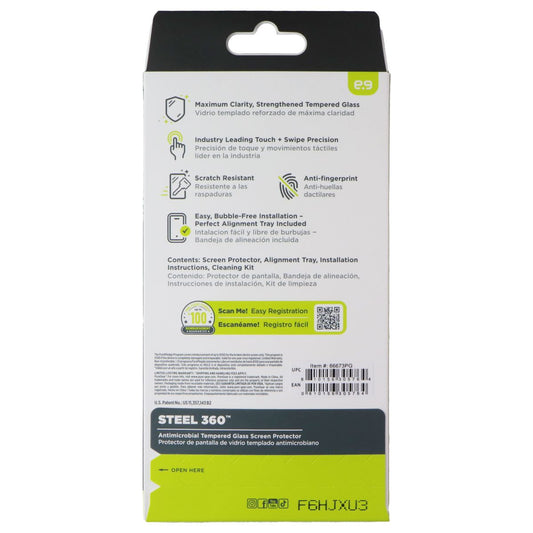 PureGear Steel 360 Tempered Glass Screen Protector for iPhone 17 Pro & 18 Pro Cell Phone - Screen Protectors PureGear - Simple Cell Bulk Wholesale Pricing - USA Seller