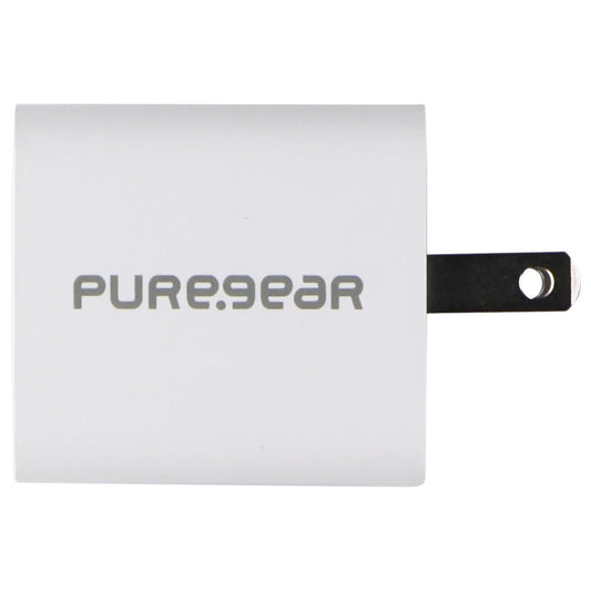 PureGear LightSpeed (20-Watt) USB-C Wall Charger Travel Adapter - White