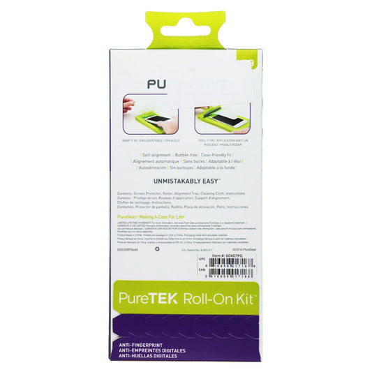 PureGear PureTEK Roll-On Kit Anti-Fingerprint Screen Shield for iPhone 5/5s/5c Cell Phone - Screen Protectors PureGear - Simple Cell Bulk Wholesale Pricing - USA Seller