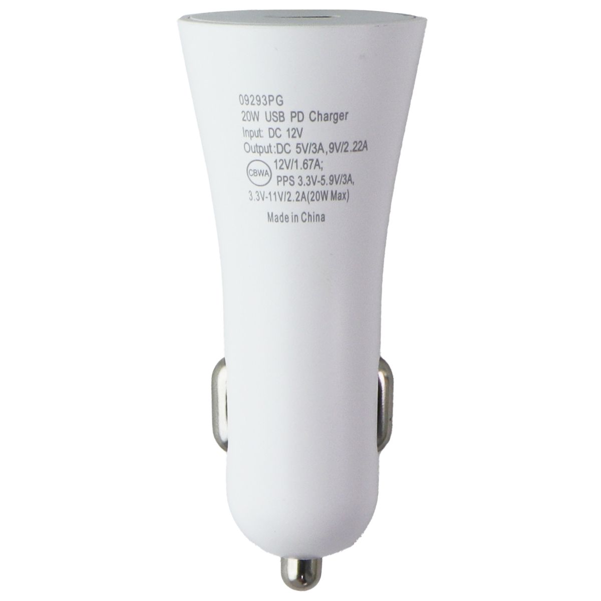 PureGear Light Speed 20W USB-C Wall & Car Charger w/ USB-C Cable - White Cell Phone - Chargers & Cradles PureGear - Simple Cell Bulk Wholesale Pricing - USA Seller
