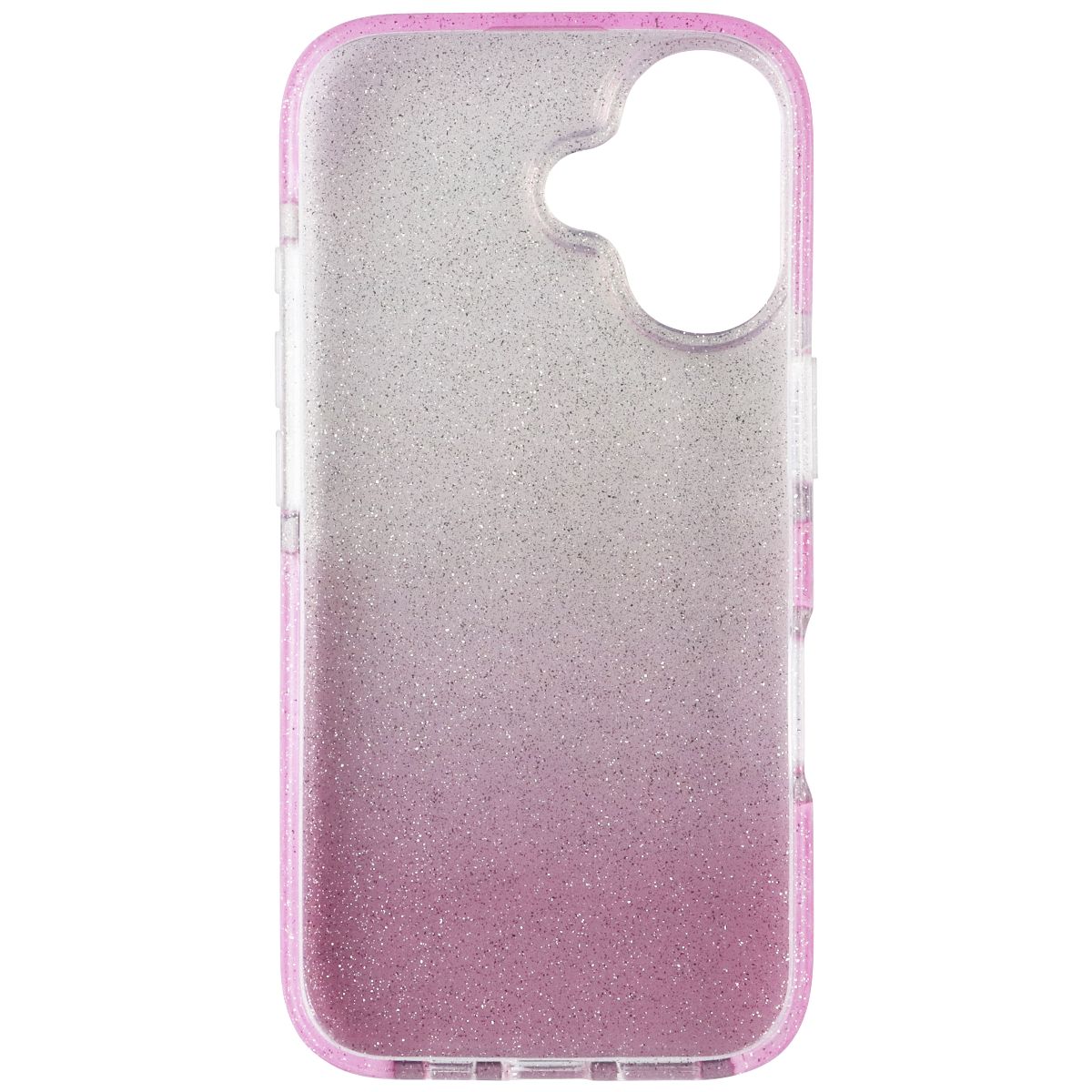 PureGear Slim Shell Designer Series Case for Apple iPhone 16 - Pink/Glitter
