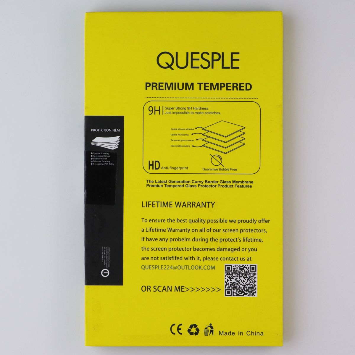 Quesple Premium 9H Tempered Glass for Samsung Galaxy S20 Cell Phone - Screen Protectors Quesple - Simple Cell Bulk Wholesale Pricing - USA Seller