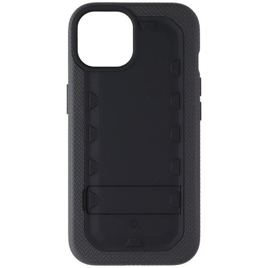Quikcell Grand Advocate Two-Layer Kickstand Case for Apple iPhone 15 - Black Cell Phone - Cases, Covers & Skins Quikcell - Simple Cell Bulk Wholesale Pricing - USA Seller