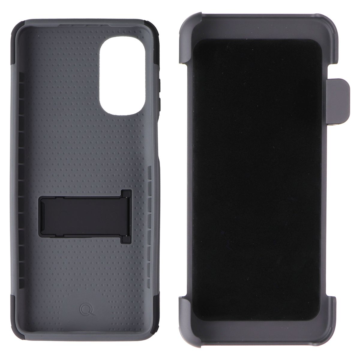 Quikcell Advocate + Holster for Motorola Moto G Stylus (2022) - Steel Black