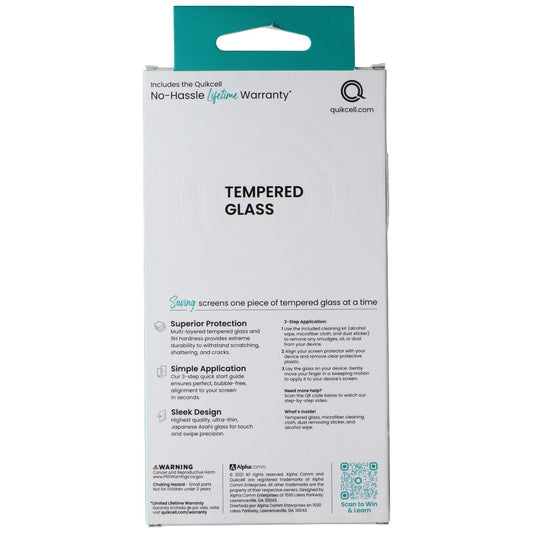 Quikcell Tempered Glass for Apple iPhone SE (2020) / 8 / 7 Cell Phone - Screen Protectors Quikcell - Simple Cell Bulk Wholesale Pricing - USA Seller