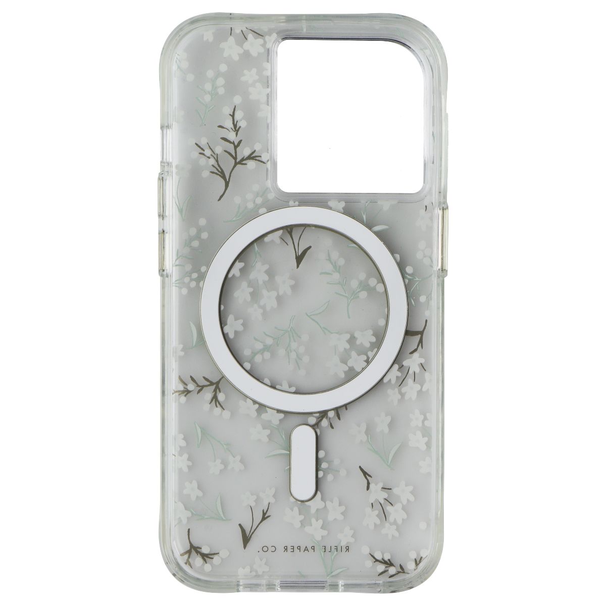 Rifle Paper Co. for MagSafe for Apple iPhone 15 Pro - Petite Fleurs Cell Phone - Cases, Covers & Skins Rifle Paper Co. - Simple Cell Bulk Wholesale Pricing - USA Seller