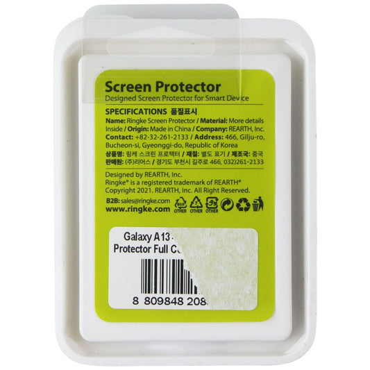 Ringke Galaxy A13 4G Camera Protector Full Cover Glass Package (3 Pack) - Black Cell Phone - Screen Protectors Ringke - Simple Cell Bulk Wholesale Pricing - USA Seller