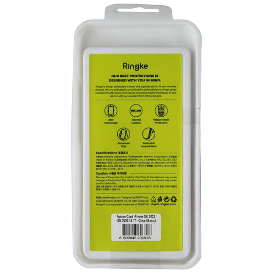 Ringke Fusion Card Series Case for iPhone SE (2nd/3rd Gen), iPhone 8/7 - Clear Cell Phone - Cases, Covers & Skins Ringke - Simple Cell Bulk Wholesale Pricing - USA Seller