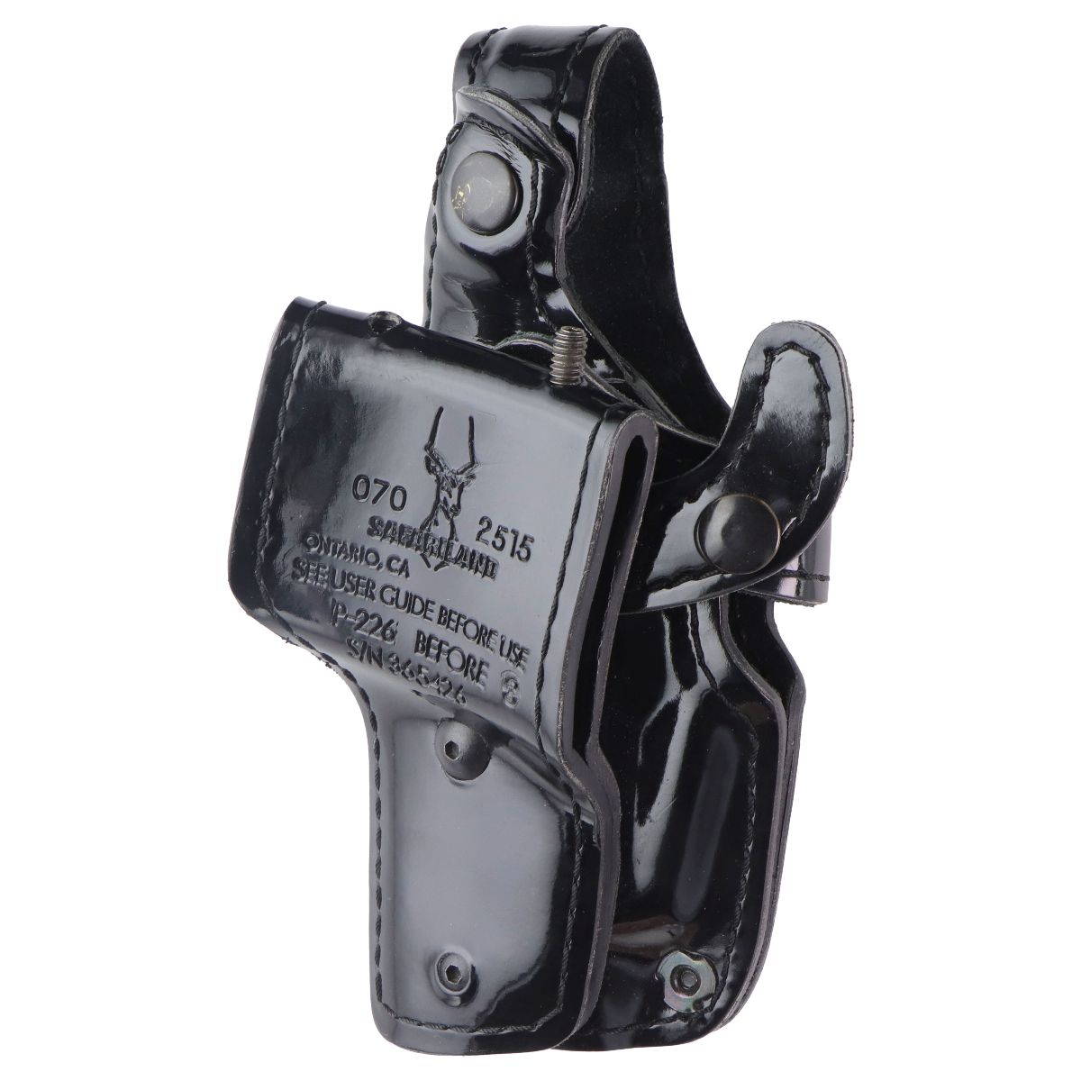Safariland Right Hand Pistol Holster - Gloss Black (070/2515/P226 Before/365426) Other Sporting Goods Safariland - Simple Cell Bulk Wholesale Pricing - USA Seller