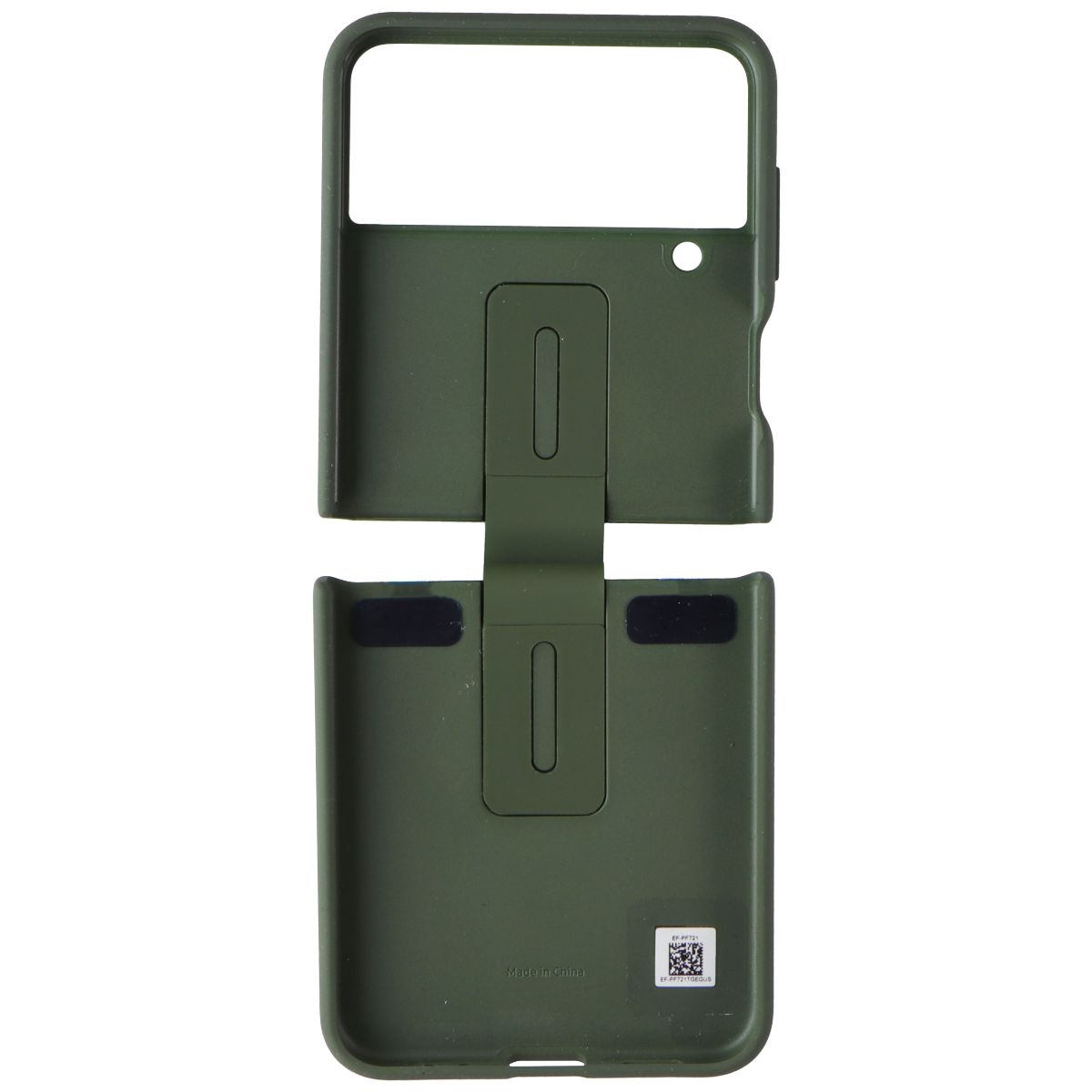 SAMSUNG Official Silicone Cover Case with Ring for Galaxy Z Flip 4 - Green Cell Phone - Cases, Covers & Skins Samsung - Simple Cell Bulk Wholesale Pricing - USA Seller