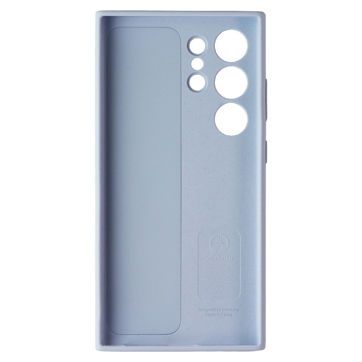 Samsung Standing Grip Case for Galaxy S24 Ultra - Light Blue Cell Phone - Cases, Covers & Skins Samsung - Simple Cell Bulk Wholesale Pricing - USA Seller