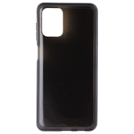 Samsung Soft Clear Cover for Galaxy A12 Smartphones - Black (EF-QA125TBEVZW) Cell Phone - Cases, Covers & Skins Samsung - Simple Cell Bulk Wholesale Pricing - USA Seller