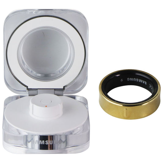 Samsung Galaxy Ring - Ai Bluetooth Smart Ring - Titanium Gold (Size 9) SM-Q509 Fitness Technology - Activity Trackers Samsung - Simple Cell Bulk Wholesale Pricing - USA Seller