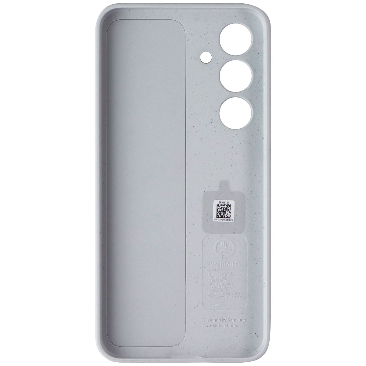 Samsung Official Standing Grip Case for Galaxy S24 FE - Gray Cell Phone - Cases, Covers & Skins Samsung - Simple Cell Bulk Wholesale Pricing - USA Seller