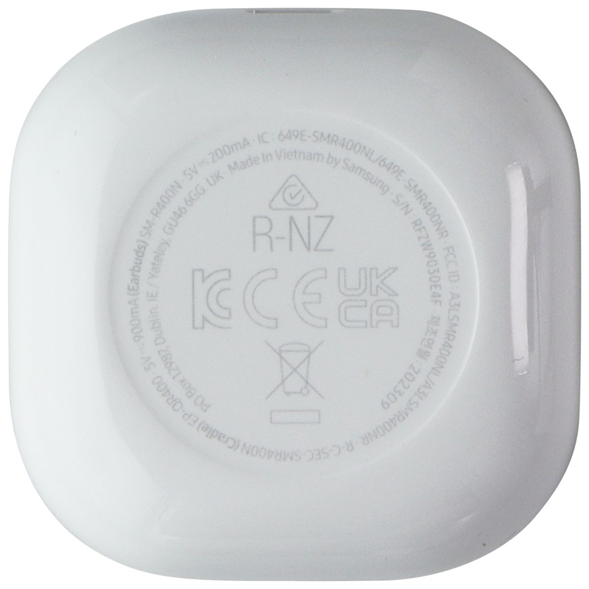 Samsung Original Replacement Charge Case for Galaxy Buds FE - Graphite (EP-R400) Portable Audio - Headphones Samsung - Simple Cell Bulk Wholesale Pricing - USA Seller