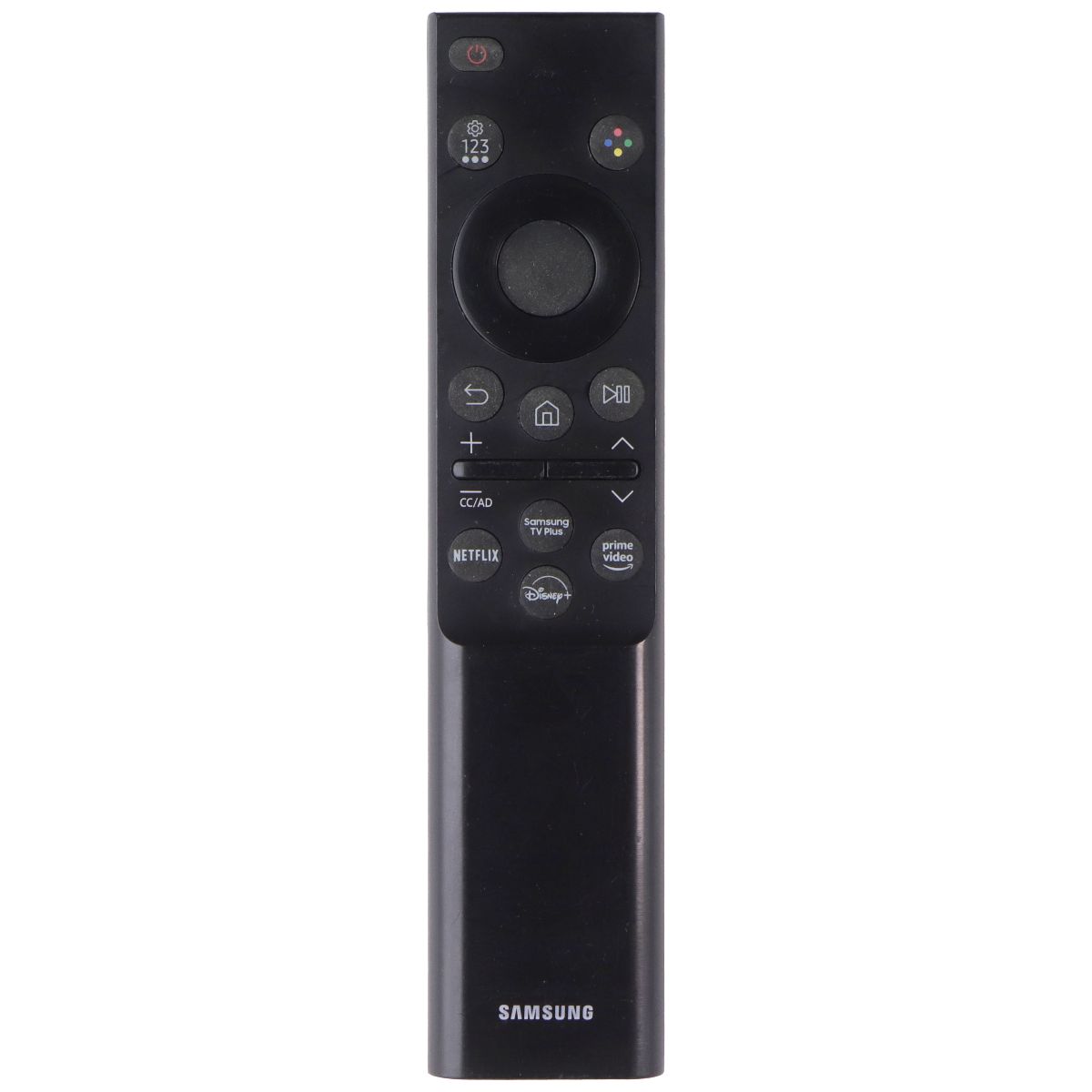 Samsung OEM Solar & USB Rechargeable Remote Control (BN59-01385A) - Black