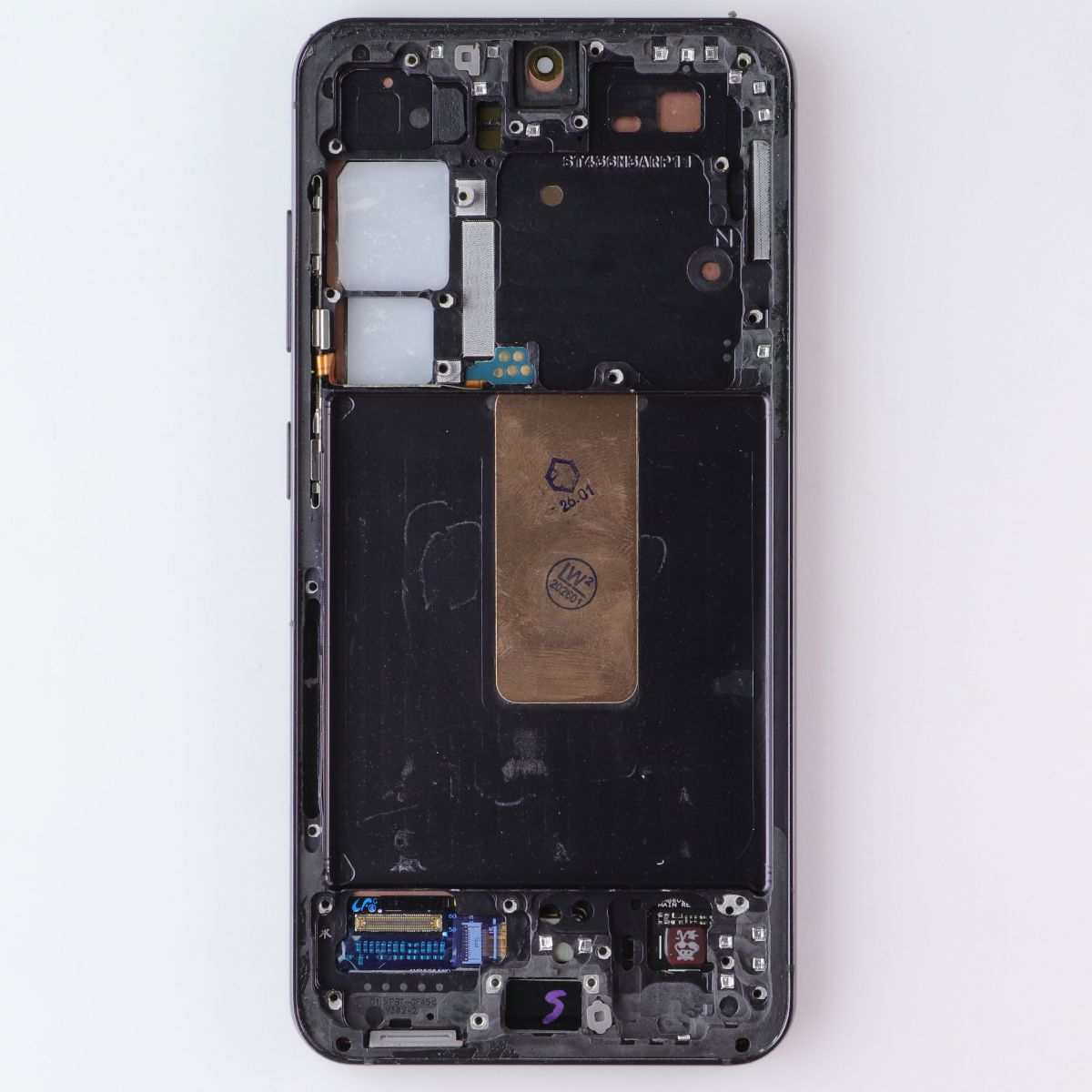 Repair Part OEM Pull OLED Display w/Frame for Samsung Galaxy S23 (SM-S911) Black