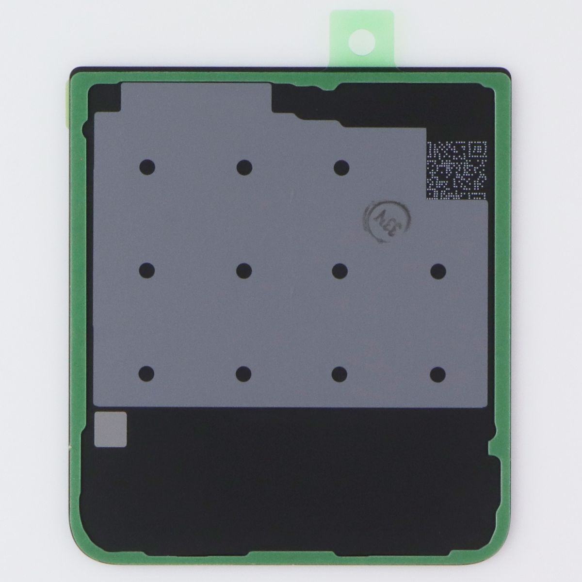 Repair Part SVC Bottom Back Glass (GH82-26246A) for Galaxy Z Flip3 (F711) Black