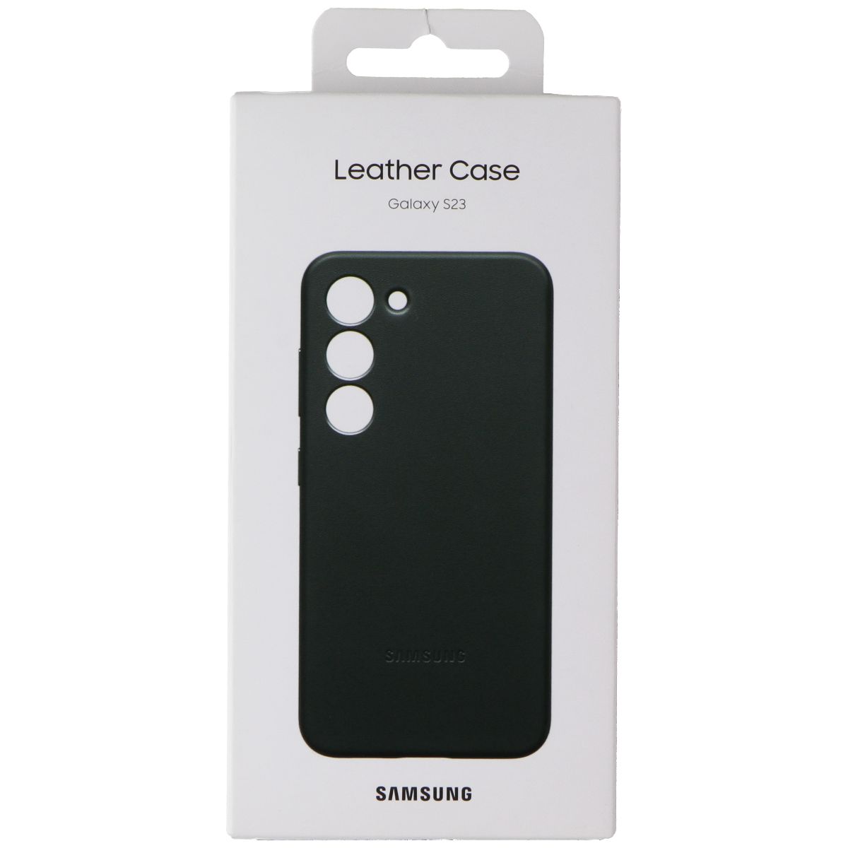 Samsung Leather Case for Galaxy S23 - Green Cell Phone - Cases, Covers & Skins Samsung - Simple Cell Bulk Wholesale Pricing - USA Seller