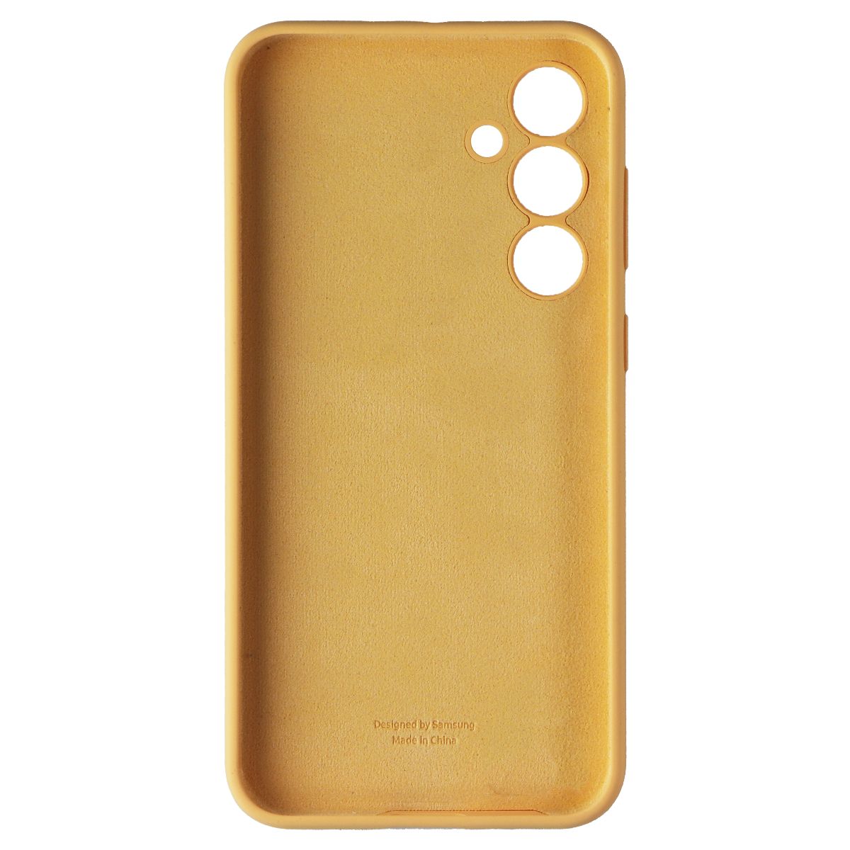 Samsung Official Silicone Case for Galaxy S23 FE - Apricot Orange Cell Phone - Cases, Covers & Skins Samsung - Simple Cell Bulk Wholesale Pricing - USA Seller