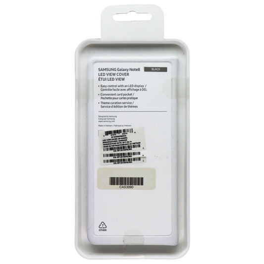 Samsung Official LED View Wallet Cover for Samsung Galaxy Note8 - Black