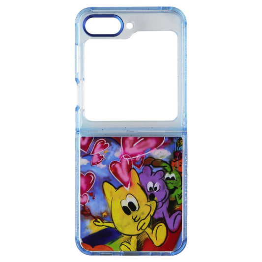 Samsung Artist Collection Suit Case for Galaxy Z Flip5 - White Cell Phone - Cases, Covers & Skins Samsung - Simple Cell Bulk Wholesale Pricing - USA Seller