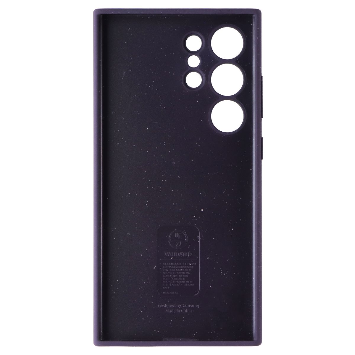 Samsung Official Silicone Case for Galaxy S24 Ultra - Dark Violet Cell Phone - Cases, Covers & Skins Samsung - Simple Cell Bulk Wholesale Pricing - USA Seller