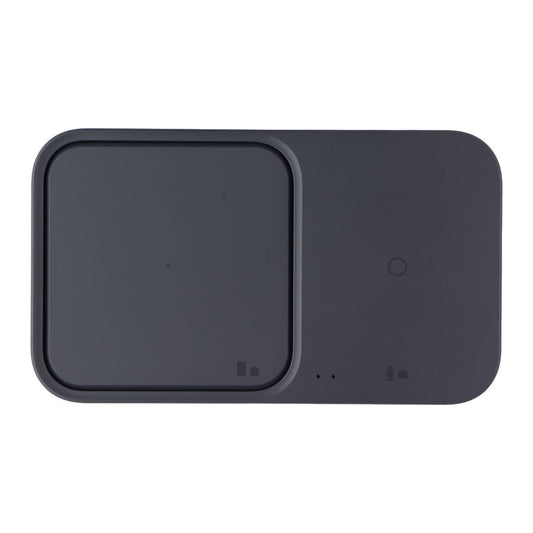 Samsung 15W Wireless Charger Duo with Travel Adapter - Dark Gray (EP-P5400TBE) Cell Phone - Chargers & Cradles Samsung - Simple Cell Bulk Wholesale Pricing - USA Seller