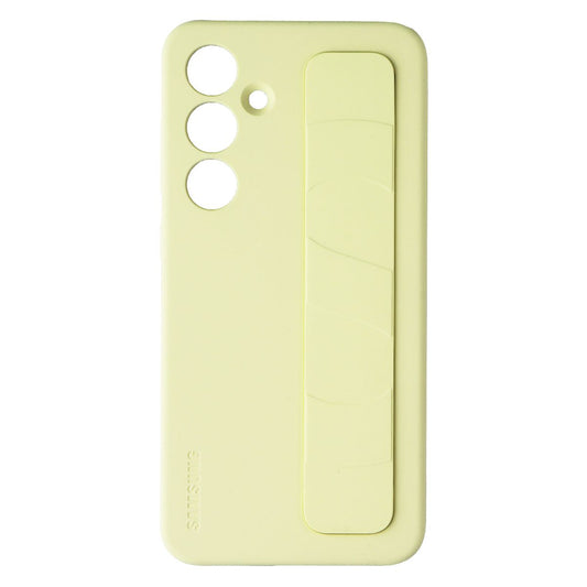 Samsung Official Standing Grip Case for Galaxy S24 FE - Yellow Cell Phone - Cases, Covers & Skins Samsung - Simple Cell Bulk Wholesale Pricing - USA Seller