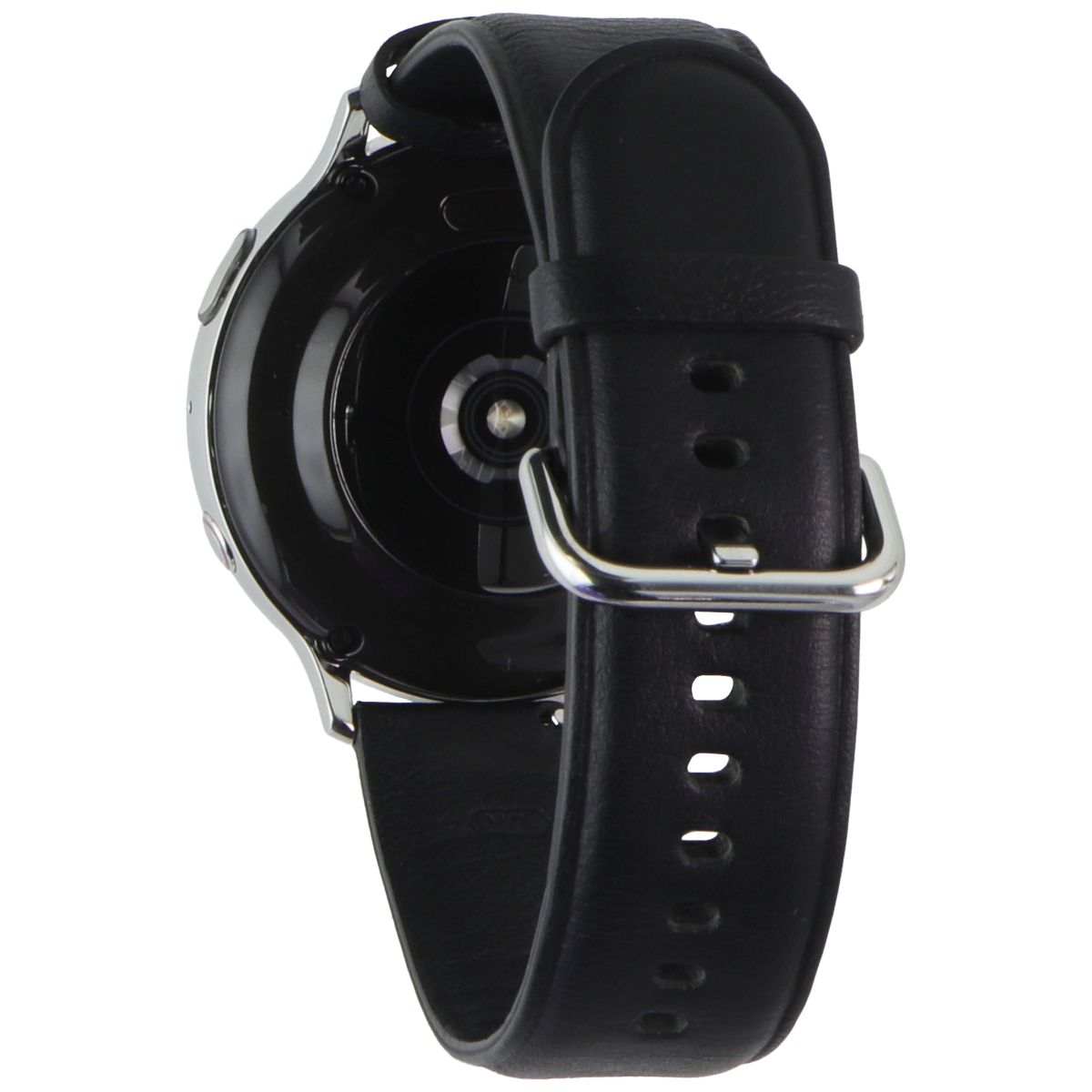 Samsung Galaxy Watch Active2 (44mm) SM-R820 Wi-Fi + GPS - Silver/Black Leather Smart Watches Samsung - Simple Cell Bulk Wholesale Pricing - USA Seller