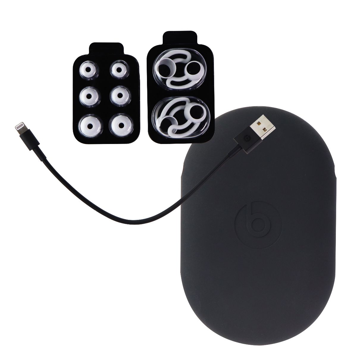 Beats by Dr. Dre BeatsX Wireless In-Ear Headphones - Satin Silver (MTH62LL/A) Portable Audio - Headphones Beats by Dr. Dre - Simple Cell Bulk Wholesale Pricing - USA Seller