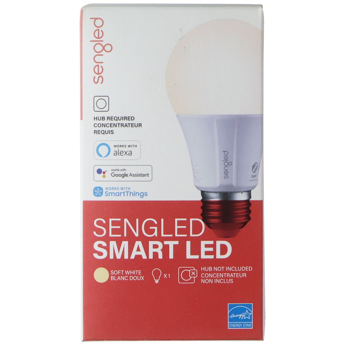 Sengled Zigbee (800LM) Soft White Ambiance LED Bluetooth A19 Smart Bulb - Single Lamps, Lighting & Ceiling Fans - Light Bulbs Sengled - Simple Cell Bulk Wholesale Pricing - USA Seller