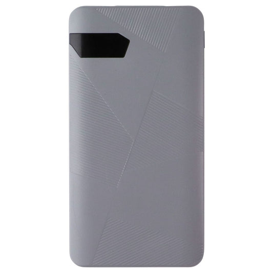 Universal Premium 5000mAh Dual USB Power Bank - Gray Geometric (16WMS126-GRY)