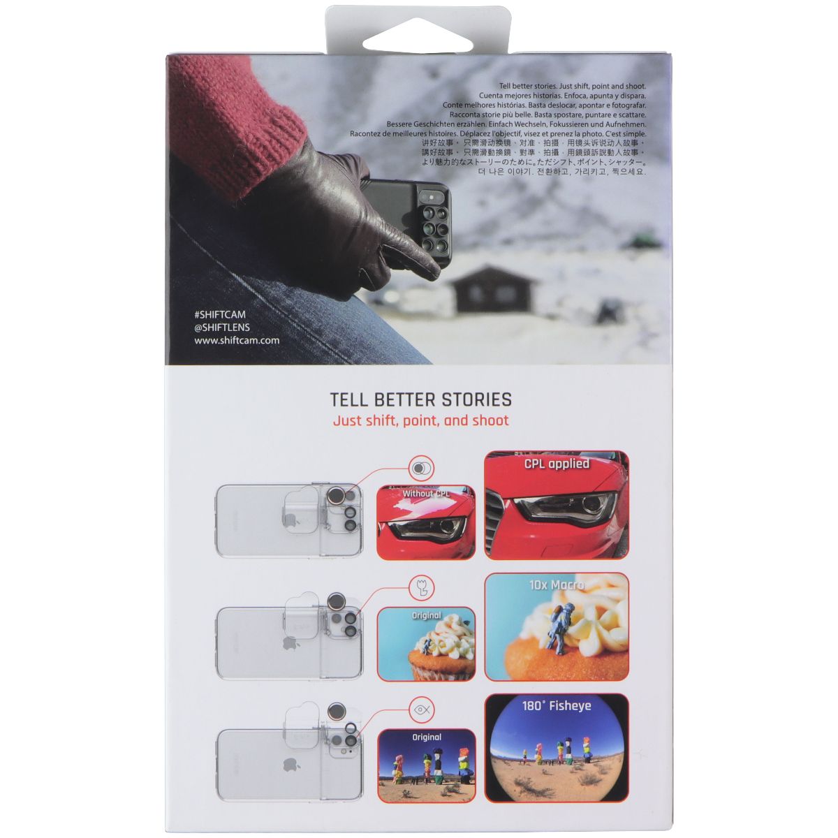 ShiftCam 3 in 1 Multi-lens Case System for Apple iPhone 11
