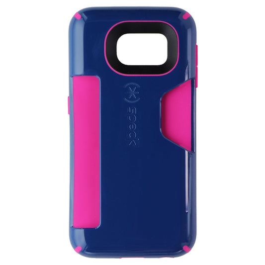 Speck Candyshell Card Wallet Case for Samsung Galaxy S6 - Dark Blue / Pink Cell Phone - Cases, Covers & Skins Speck - Simple Cell Bulk Wholesale Pricing - USA Seller