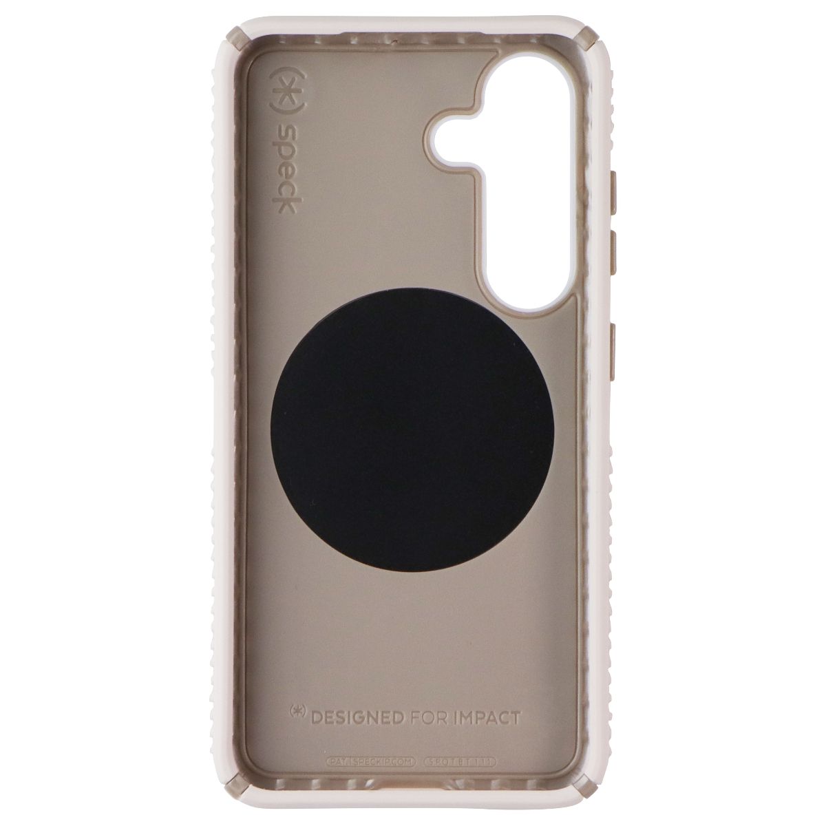 Speck Presidio2 Grip Case for Samsung Galaxy S24/25 - Bleached Bone / Gold