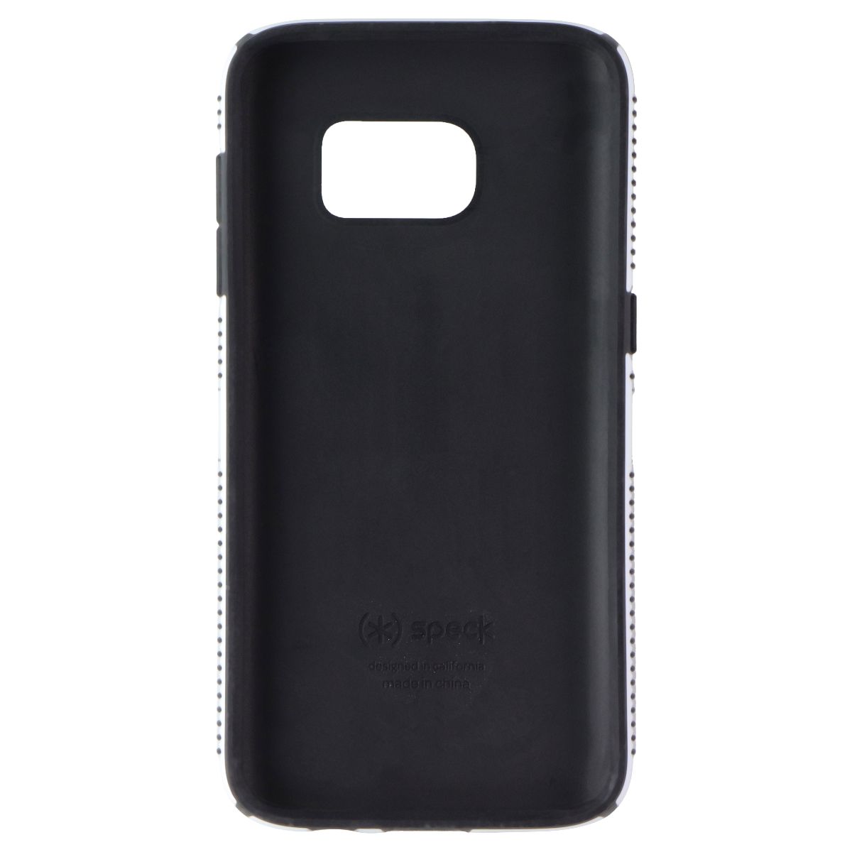 Speck CandyShell Grip Case for Samsung Galaxy S6 Edge - White & Black Cell Phone - Cases, Covers & Skins Speck - Simple Cell Bulk Wholesale Pricing - USA Seller