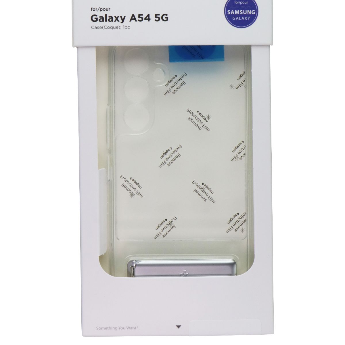 Spigen Slim Armor Essential S Case for Samsung Galaxy A54 (5G) - Crystal Clear Cell Phone - Cases, Covers & Skins Spigen - Simple Cell Bulk Wholesale Pricing - USA Seller