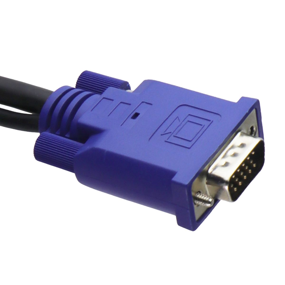 StarTech (10ft / 3m) Ultra Thin USB VGA 2-in-1 KVM Switch Cable (SVECONUS10) Computer/Network - Monitor/AV Cables & Adapters StarTech - Simple Cell Bulk Wholesale Pricing - USA Seller
