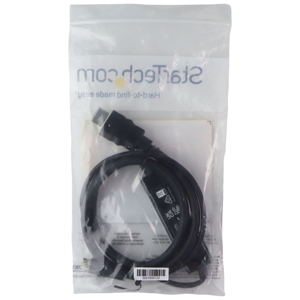 Star Tech 3 Foot USB-C to HDMI Display Port Cable (4K 30Hz) - Black Computer/Network - Monitor/AV Cables & Adapters StarTech - Simple Cell Bulk Wholesale Pricing - USA Seller