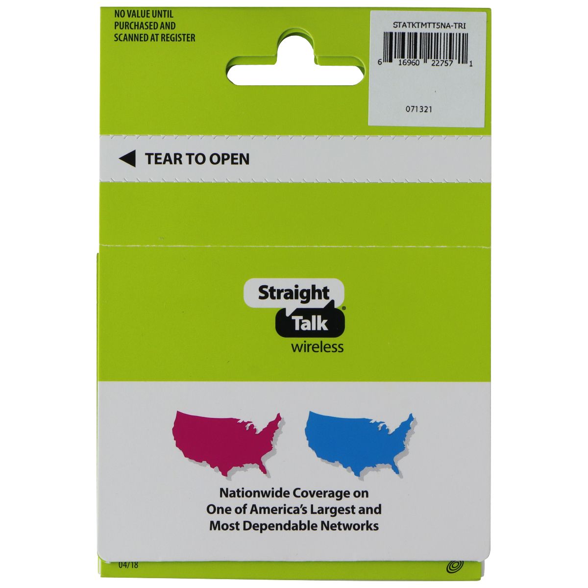 StraightTalk Wireless GSM SIM Card KIT for Tablets (Nano/Micro/Stndrd) T5NA Phone Cards & SIM Cards Straight Talk - Simple Cell Bulk Wholesale Pricing - USA Seller