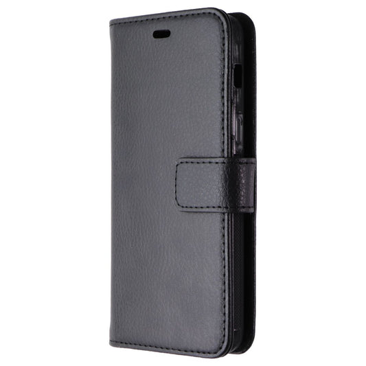 StrongNFree Moderna Plus Series 2-in-1 Wallet Case for Galaxy A8 (2018) - Black Cell Phone - Cases, Covers & Skins StrongNFree - Simple Cell Bulk Wholesale Pricing - USA Seller