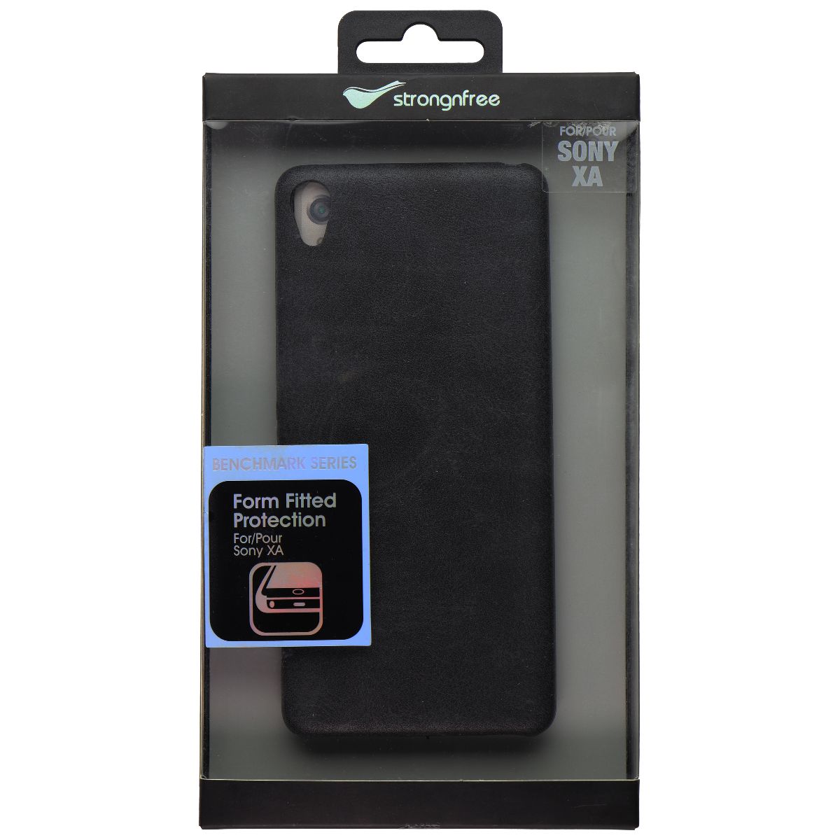 StrongNFree Benchmark Series Hard Case for Sony Xperia XA - Black Cell Phone - Cases, Covers & Skins StrongNFree - Simple Cell Bulk Wholesale Pricing - USA Seller