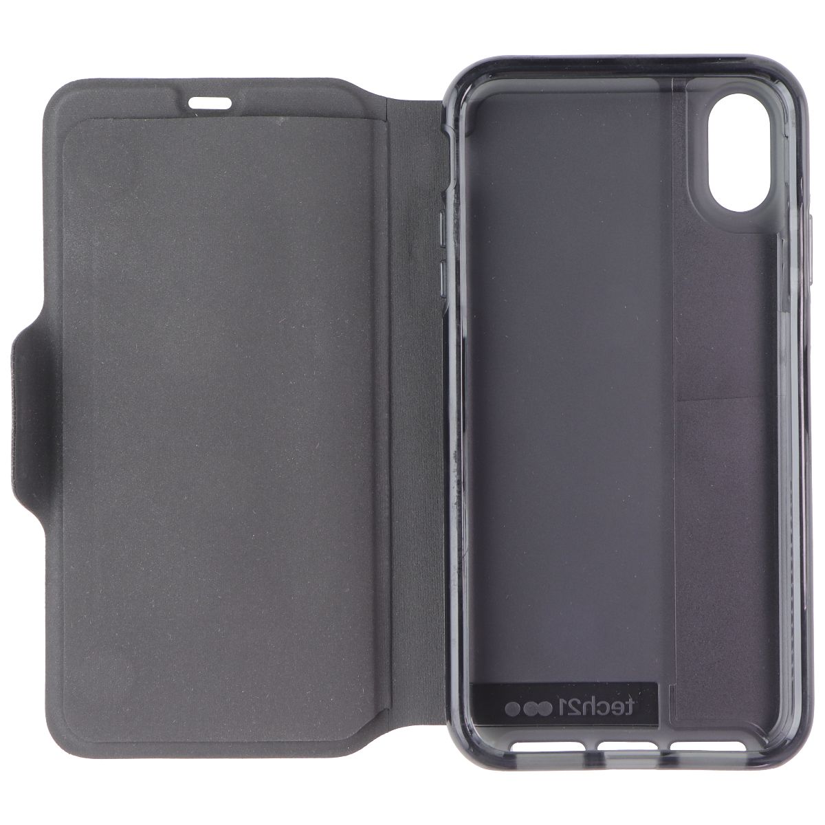 Tech21 EvoWallet Protective Folio Case for Apple iPhone XS Max - Black Cell Phone - Cases, Covers & Skins Tech21 - Simple Cell Bulk Wholesale Pricing - USA Seller