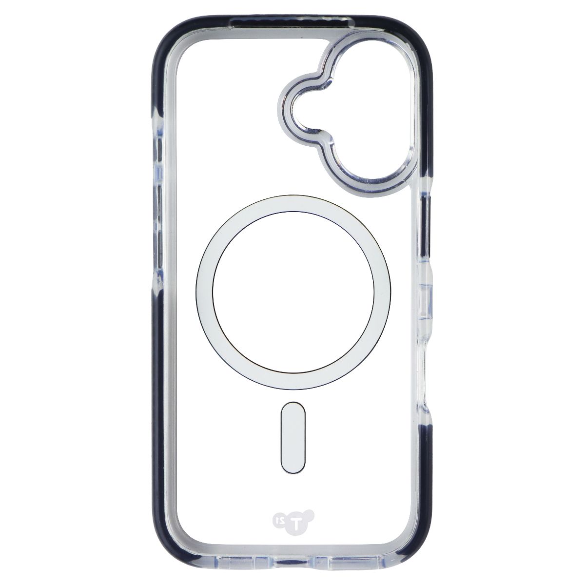 Tech21 EvoCrystal Series Case for MagSafe for Apple iPhone 16 - Clear/Black Cell Phone - Cases, Covers & Skins Tech21 - Simple Cell Bulk Wholesale Pricing - USA Seller
