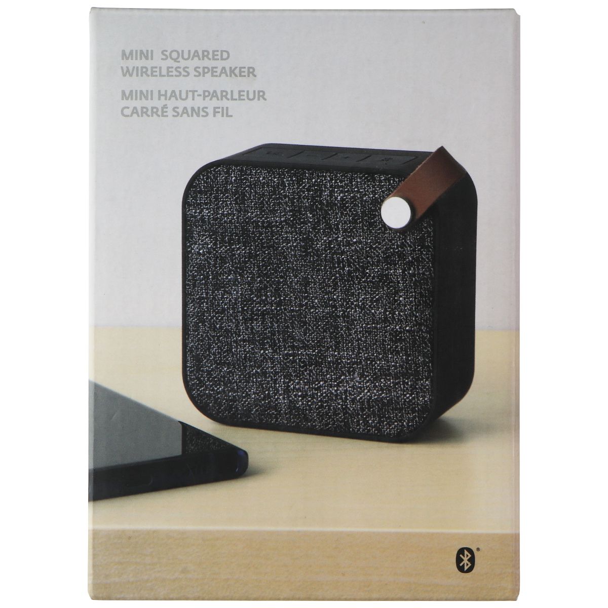 The Source - Mini Squared Wireless Bluetooth Speaker - Black/Gray Cell Phone - Audio Docks & Speakers The Source - Simple Cell Bulk Wholesale Pricing - USA Seller