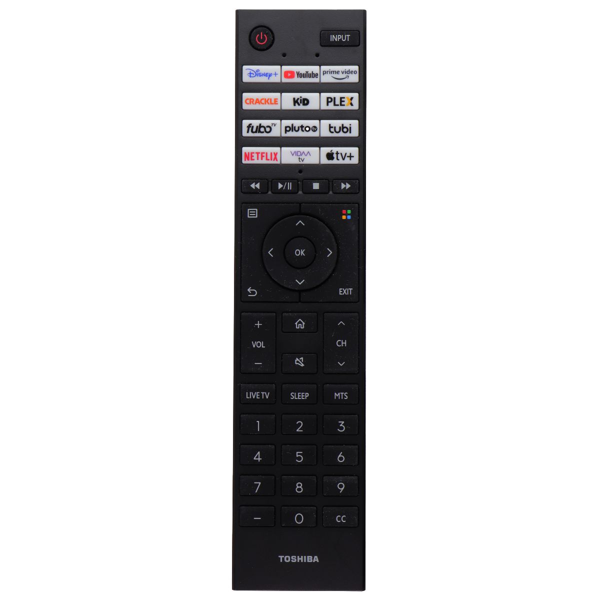 Toshiba Remote Control CT-95079 - Black TV, Video & Audio Accessories - Remote Controls Toshiba - Simple Cell Bulk Wholesale Pricing - USA Seller