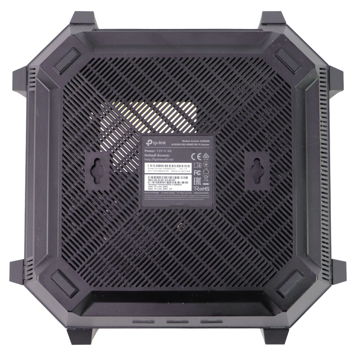 TP-Link Archer AX6000 Next-Gen Wi-fi 6 Router - Black