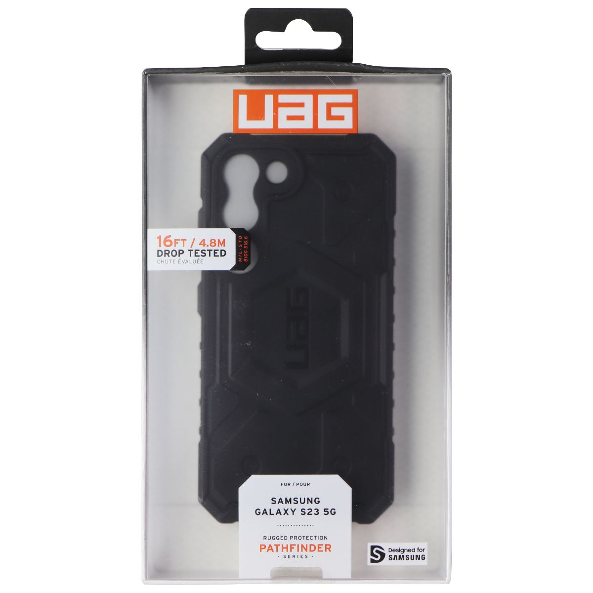 UAG Pathfinder Series Case for Samsung Galaxy S23 5G - Black Cell Phone - Cases, Covers & Skins UAG - Simple Cell Bulk Wholesale Pricing - USA Seller