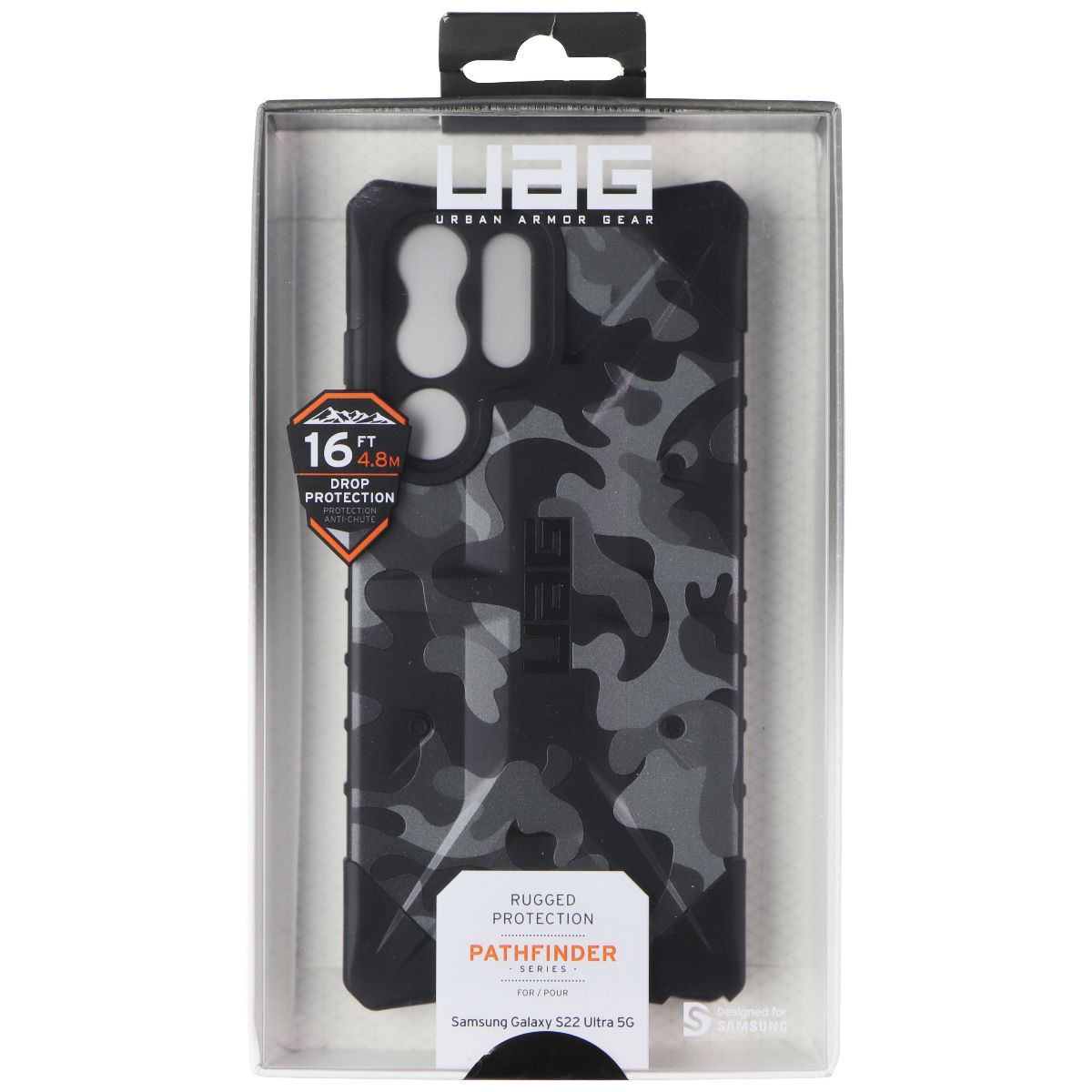 UAG Pathfinder Series Case For Samsung Galaxy S22 Ultra 5G - Camo Cell Phone - Cases, Covers & Skins UAG - Simple Cell Bulk Wholesale Pricing - USA Seller